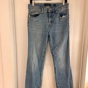 Size 10-12 vintage bootcut lucky jeans dark wash denim